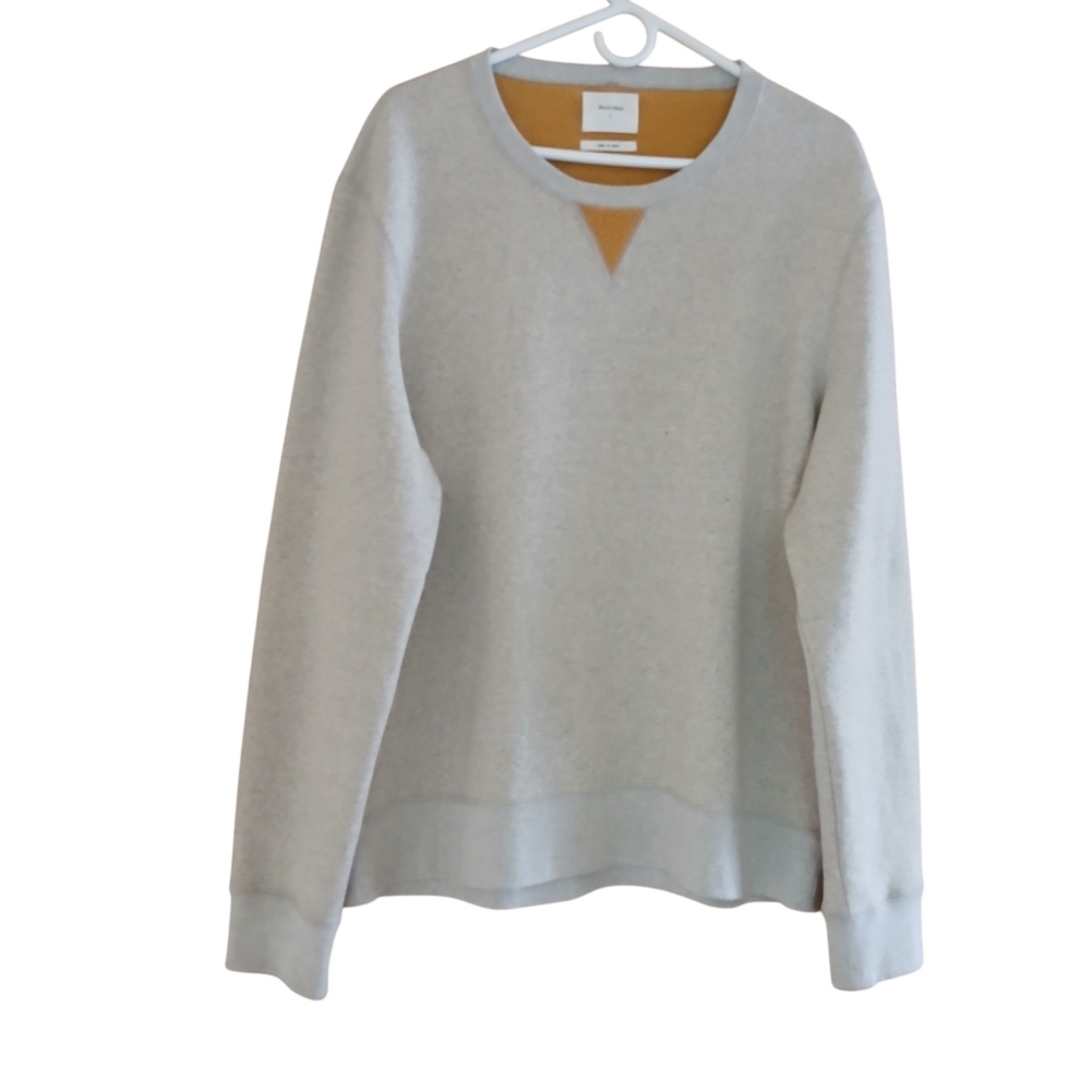Billy Reid Crew Neck Sweat Shirt Made in Japan